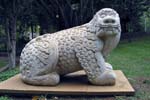 HI Lion statue
