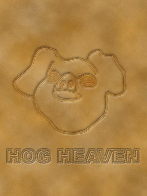 Embossed Pig